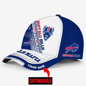 NFL Buffalo Bills Custom Name Classic Cap