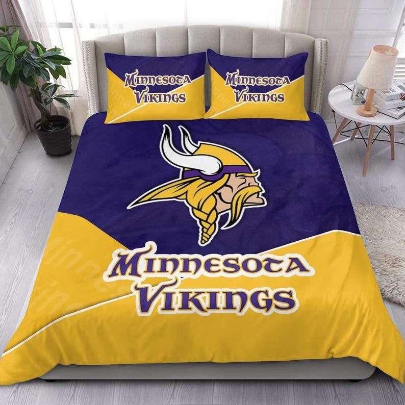 Minnesota Vikings Nfl Custom Bedding Sets Rugby Team Cover Set Minnesota Vikings Nfl Custom Bedding Sets Rugby Team Cover Set