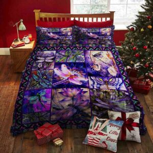 Dragonfly Cotton Bed Sheets Spread Comforter Duvet Cover Bedding Sets