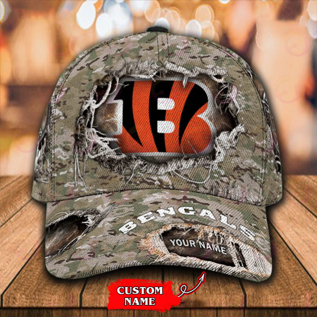 Cincinnati Bengals-Personalized NFL Classic Cap Cincinnati Bengals-Personalized NFL Classic Cap