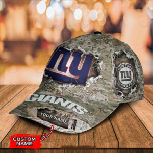 New York Giants-Personalized NFL Classic Cap 3