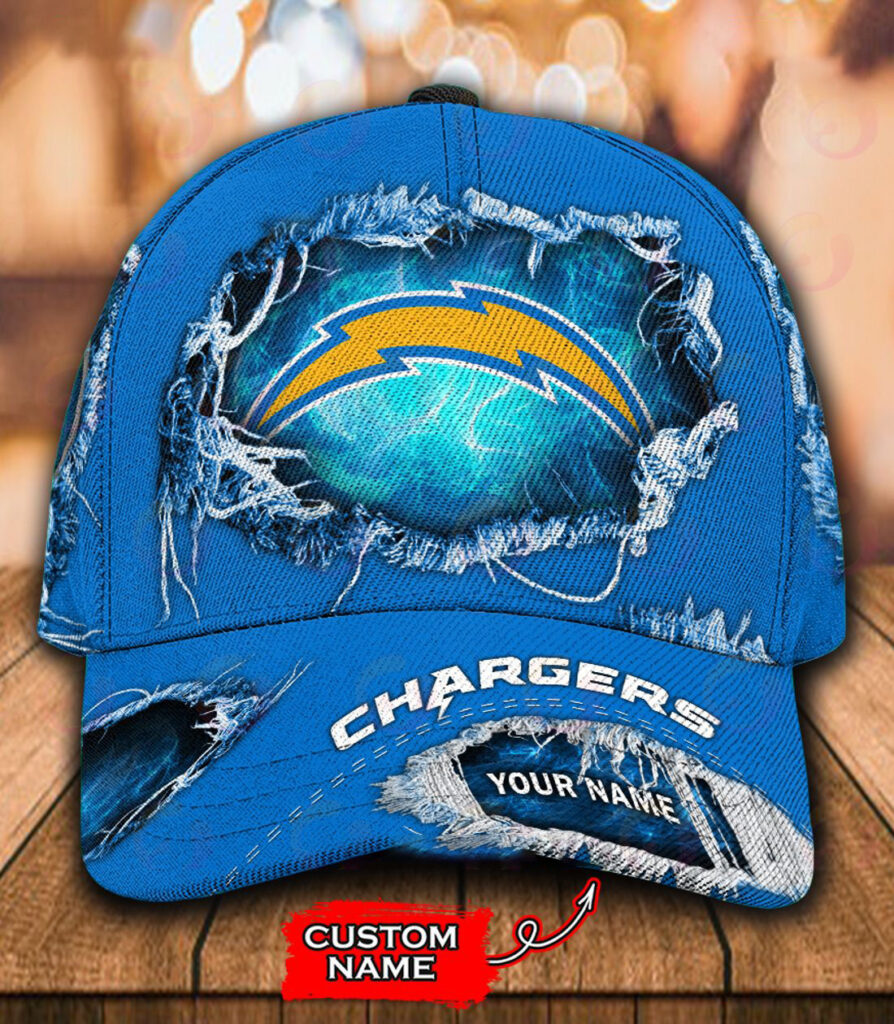 Los Angeles Chargers-Personalized NFL Classic Cap-V2 Los Angeles Chargers-Personalized NFL Classic Cap-V2