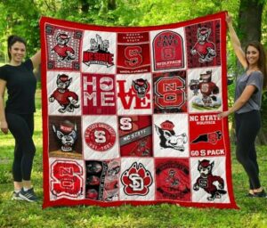 NCAA Northern Colorado Wolf Pack Quilt Blanket, Gift For Sports Fan, Sport Lovers Quilt