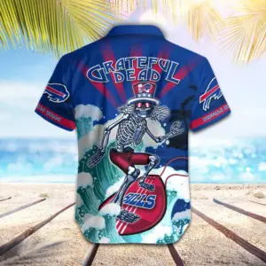 Buffalo Bills NFL Halloween Surf Hawaiian Shirt 3