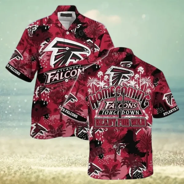 Atlanta Falcons NFL Home Coming Ready For War Hawaiian Shirt
