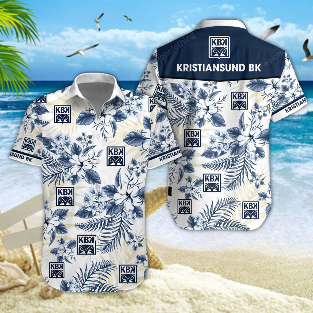 Kristiansund BK Personalized Fashion Hawaiian Shirt and Men Hawaiian Shorts Pant