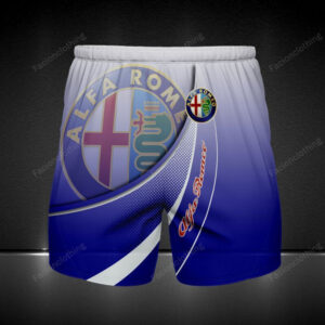 Alfa Romeo Personalized Fashion Men Hawaiian Shorts Pant