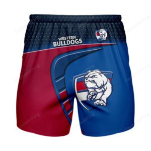 Western Bulldogs Personalized Fashion Men Hawaiian Shorts Pant