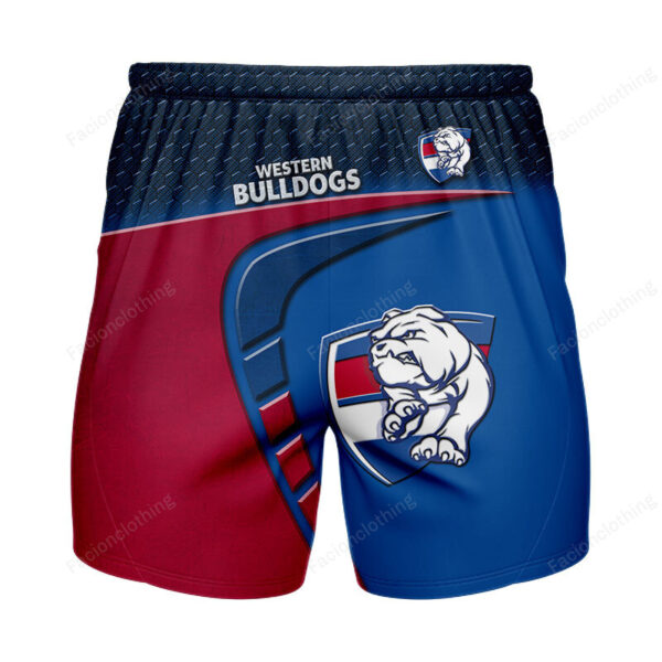 Western Bulldogs Personalized Fashion Men Hawaiian Shorts Pant