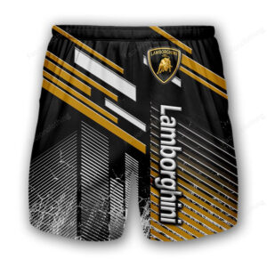 Lamborghini Personalized Fashion Men Hawaiian Shorts Pant