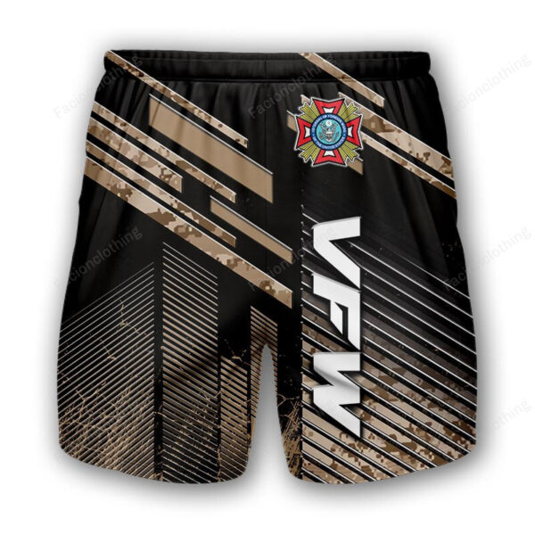 Veterans of Foreign Wars Personalized Fashion Men Hawaiian Shorts Pant