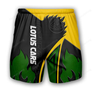 Lotus Cars Personalized Fashion Men Hawaiian Shorts Pant