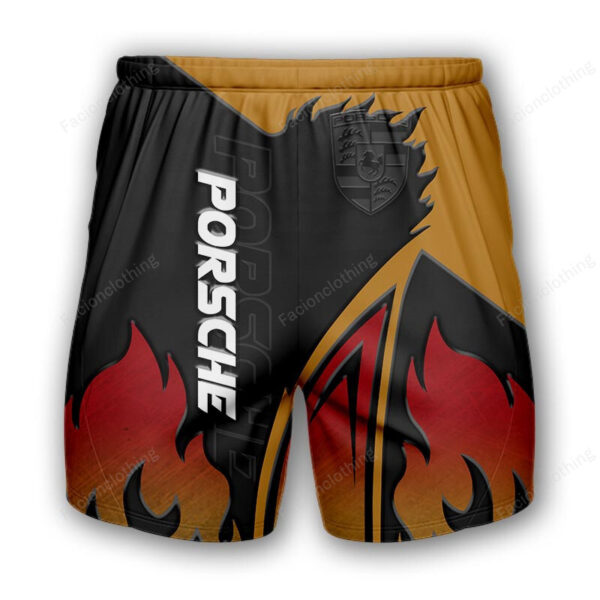 Porsche Personalized Fashion Men Hawaiian Shorts Pant