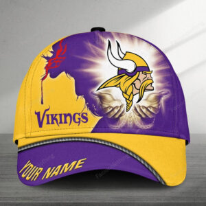 Minnesota Vikings NFL Personalized Cap For Fan - 3D Hat Men Gift
