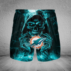 Miami Dolphins NFL Personalized Men Hawaiian Shorts Pant For Fan