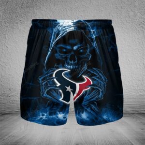 Houston Texans NFL Personalized Men Hawaiian Shorts Pant For Fan