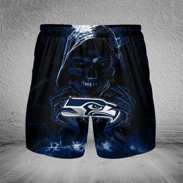 Seattle Seahawks NFL Personalized Men Hawaiian Shorts Pant For Fan