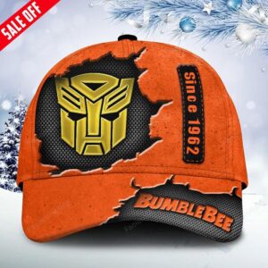 Bumblebee Personalized Cap For Fan - 3D Hat Men Gift