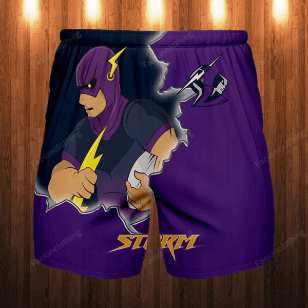 Melbourne Storm Personalized Fashion Men Hawaiian Shorts Pant
