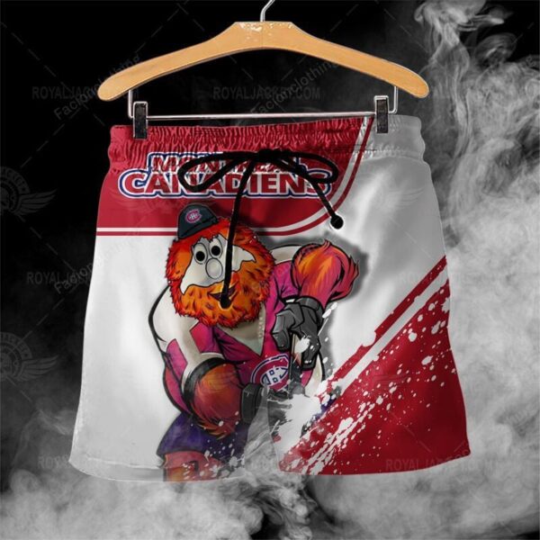 Montreal Canadiens Personalized Fashion Men Hawaiian Shorts Pant