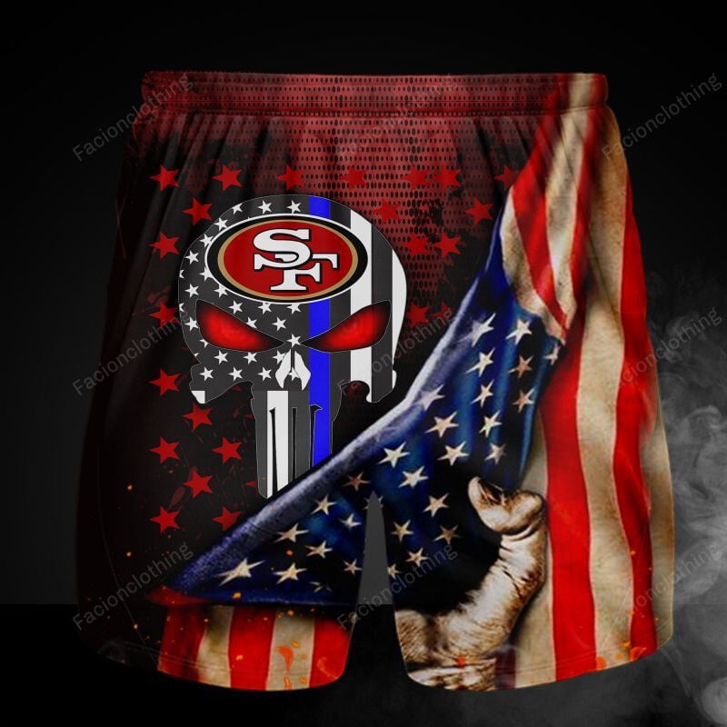San Francisco Gift for Fansers Personalized Fashion Men Hawaiian Shorts Pant San Francisco Gift for Fansers Personalized Fashion Men Hawaiian Shorts Pant
