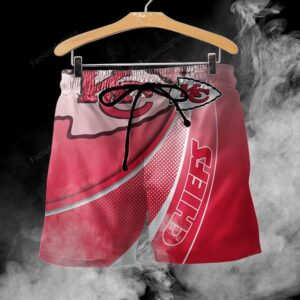 Kansas City Chiefs Personalized Fashion Men Hawaiian Shorts Pant