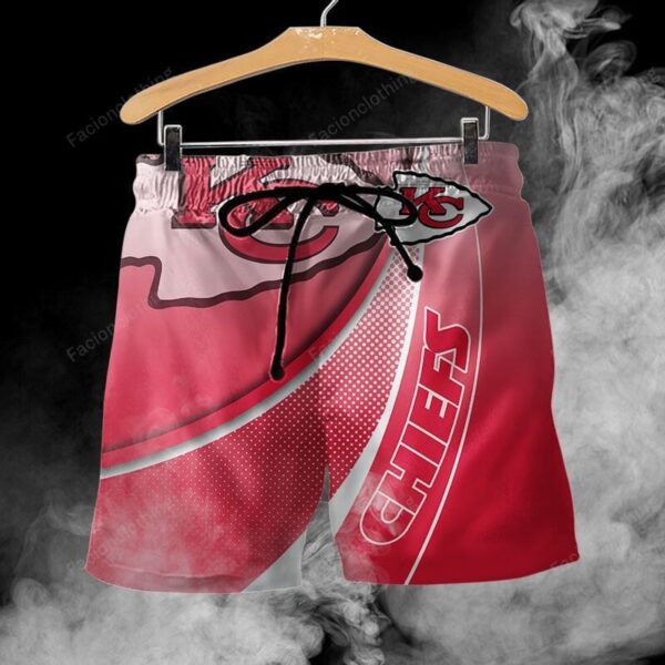 Kansas City Chiefs Personalized Fashion Men Hawaiian Shorts Pant