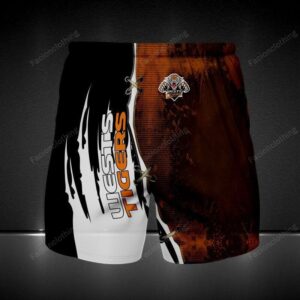 Wests Tigers Personalized Fashion Men Hawaiian Shorts Pant