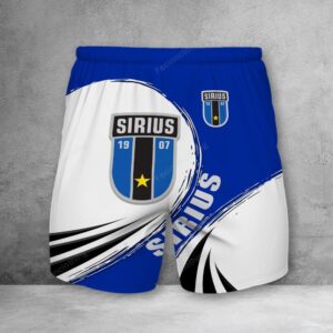 IK Sirius Fotboll Personalized Fashion Men Hawaiian Shorts Pant