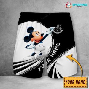 Swansea City A.F.C Personalized Fashion Men Hawaiian Shorts Pant