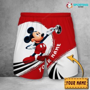 SC Freiburg Personalized Fashion Men Hawaiian Shorts Pant
