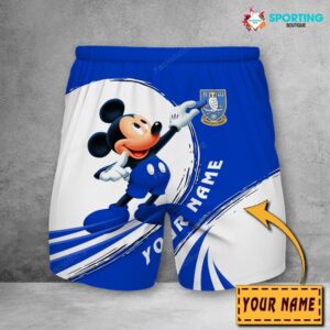 Sheffield Wednesday Personalized Fashion Men Hawaiian Shorts Pant