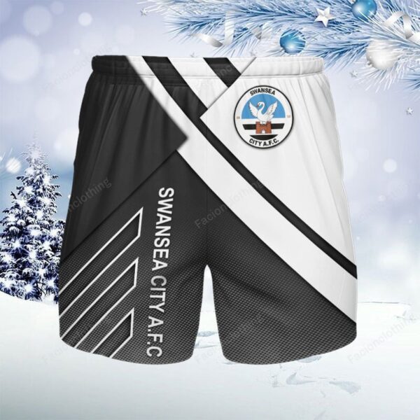 Swansea City EFL Personalized Men Hawaiian Shorts Pant For Fan