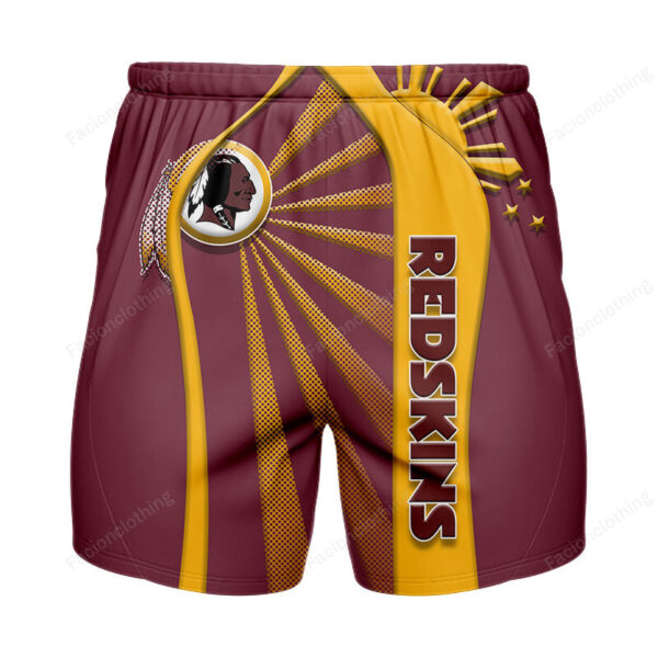 Washington Commanders NFL Men Hawaiian Shorts Pant Personalized For Fan