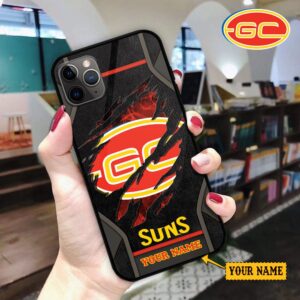 AFL Gold Coast Suns Personalized Phone Case All Teams