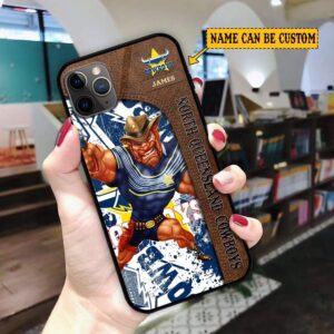 Personalized North Queensland Cowboys Phone Case For All NRL Teams
