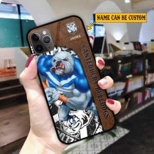 Personalized Canterbury-Bankstown Bulldogs Phone Case For All NRL Teams