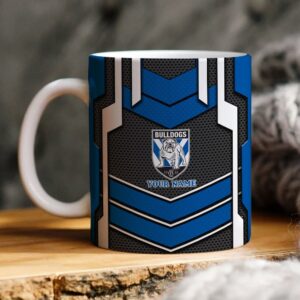 NRL Bulldogs Personalized Ceramic Mug All Teams