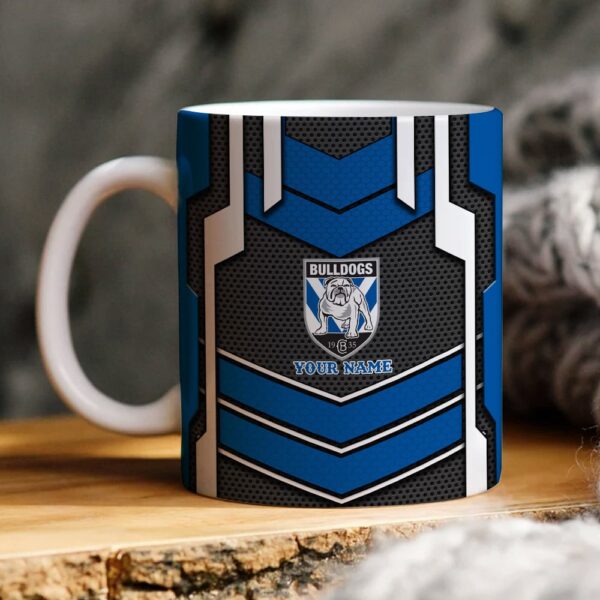 NRL Bulldogs Personalized Ceramic Mug All Teams