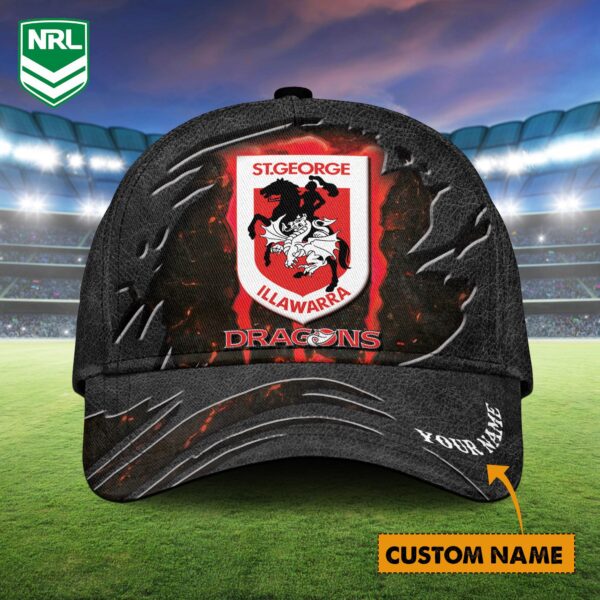 NRL St. George Illawarra Dragons Personalized Gift for FansD Classic Cap For Fans