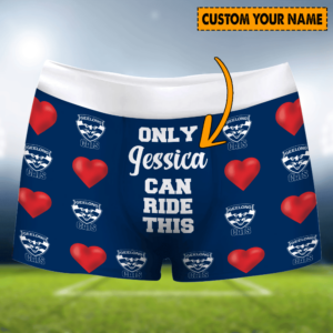 Personalized Geelong Cats AFL Men Boxers Valentine Gift For Lover Boyfriend Husband
