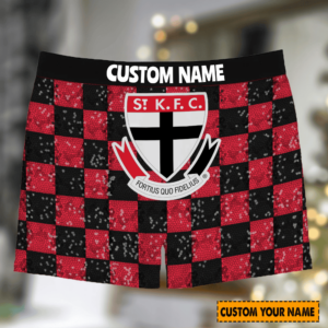 Personalized St Kilda AFL Men Boxers For Fan