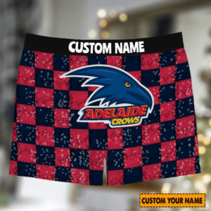 Personalized Adelaide Crows AFL Men Boxers For Fan