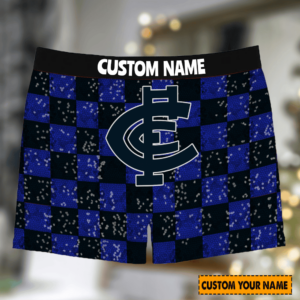 Personalized Carlton AFL Men Boxers For Fan