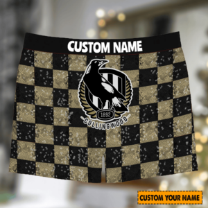 Personalized Collingwood AFL Men Boxers For Fan