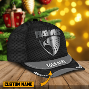Custom Name Hawthorn AFL Cap For Fan