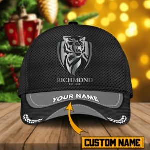 Custom Name Richmond AFL Cap For Fan