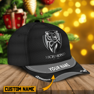 Custom Name Richmond AFL Cap For Fan