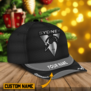 Custom Name Sydney Swans AFL Cap For Fan