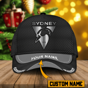 Custom Name Sydney Swans AFL Cap For Fan
